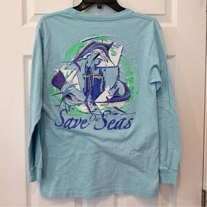 Guy Harvey Light Blue Classic Fit Shirt